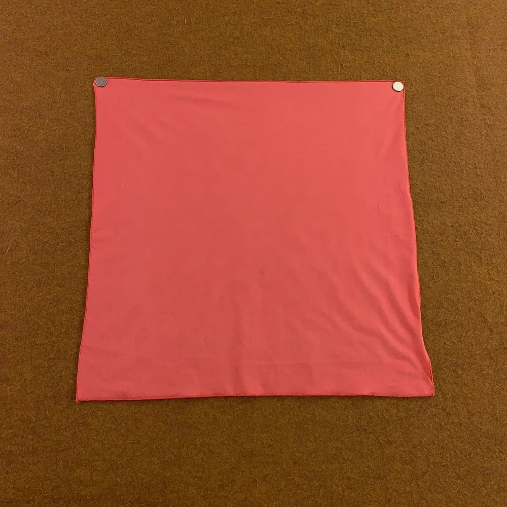 FP Movement Womens OS Pink Paisley Print Square Bandana Scarf